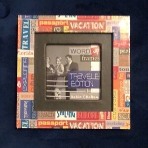 Picture Frame 3x3 or 4x4 option Traveler edition